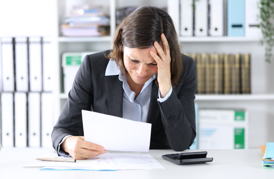 The Executive Who Lost Herself , Self-Sabotage